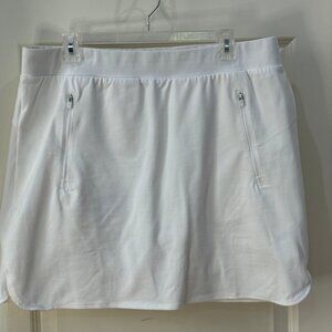 White Talbots knit skort size 1X